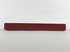 Japanese Lacquered Wooden Serving Tray Vtg Small Obon Red Weave Pattern UR893