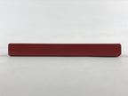 Japanese Lacquered Wooden Serving Tray Vtg Small Obon Red Weave Pattern UR893