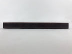 Japanese Lacquered Wooden Serving Tray Vtg Square Obon Dark Brown UR964