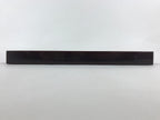 Japanese Lacquered Wooden Serving Tray Vtg Square Obon Dark Brown UR964
