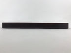 Japanese Lacquered Wooden Serving Tray Vtg Square Obon Dark Brown UR964