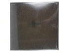 Japanese Lacquered Wooden Serving Tray Vtg Square Obon Dark Brown UR965