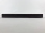 Japanese Lacquered Wooden Serving Tray Vtg Square Obon Dark Brown UR965