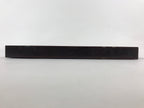 Japanese Lacquered Wooden Serving Tray Vtg Square Obon Dark Brown UR965