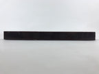 Japanese Lacquered Wooden Serving Tray Vtg Square Obon Dark Brown UR966