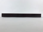 Japanese Lacquered Wooden Serving Tray Vtg Square Obon Dark Brown UR967