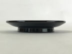 Japanese Lacquered Wooden Small Plate Kozara Vtg Chataku Saucer Round Black L58
