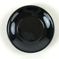Japanese Lacquered Wooden Small Plate Kozara Vtg Chataku Saucer Round Black L60