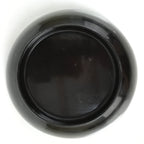 Japanese Lacquered Wooden Small Plate Mamezara Vtg Dish Round Black Red L404