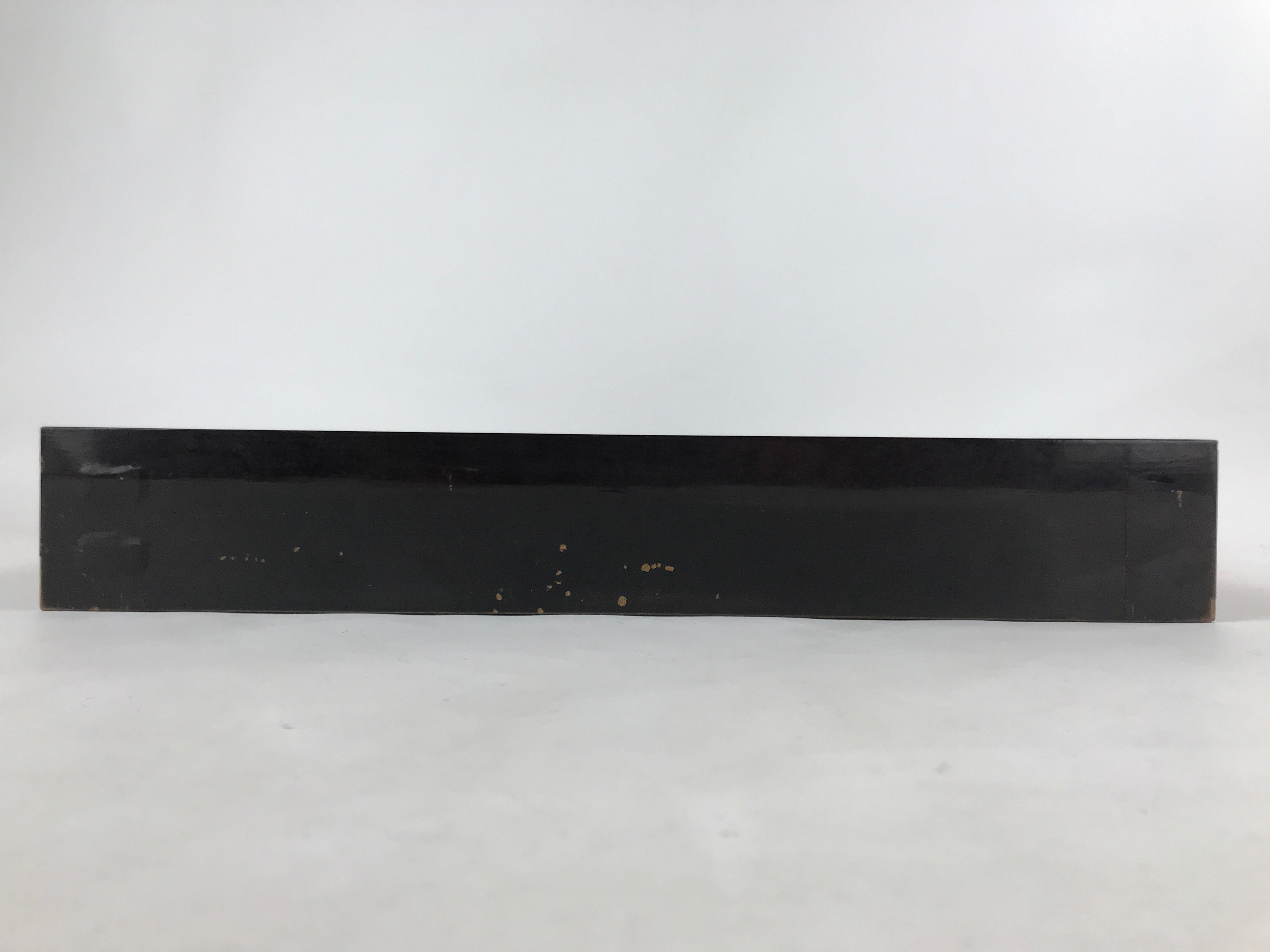 Japanese Lacquered Wooden Tea Ceremony Ro Hearth Frame Robuchi Vtg Black L115
