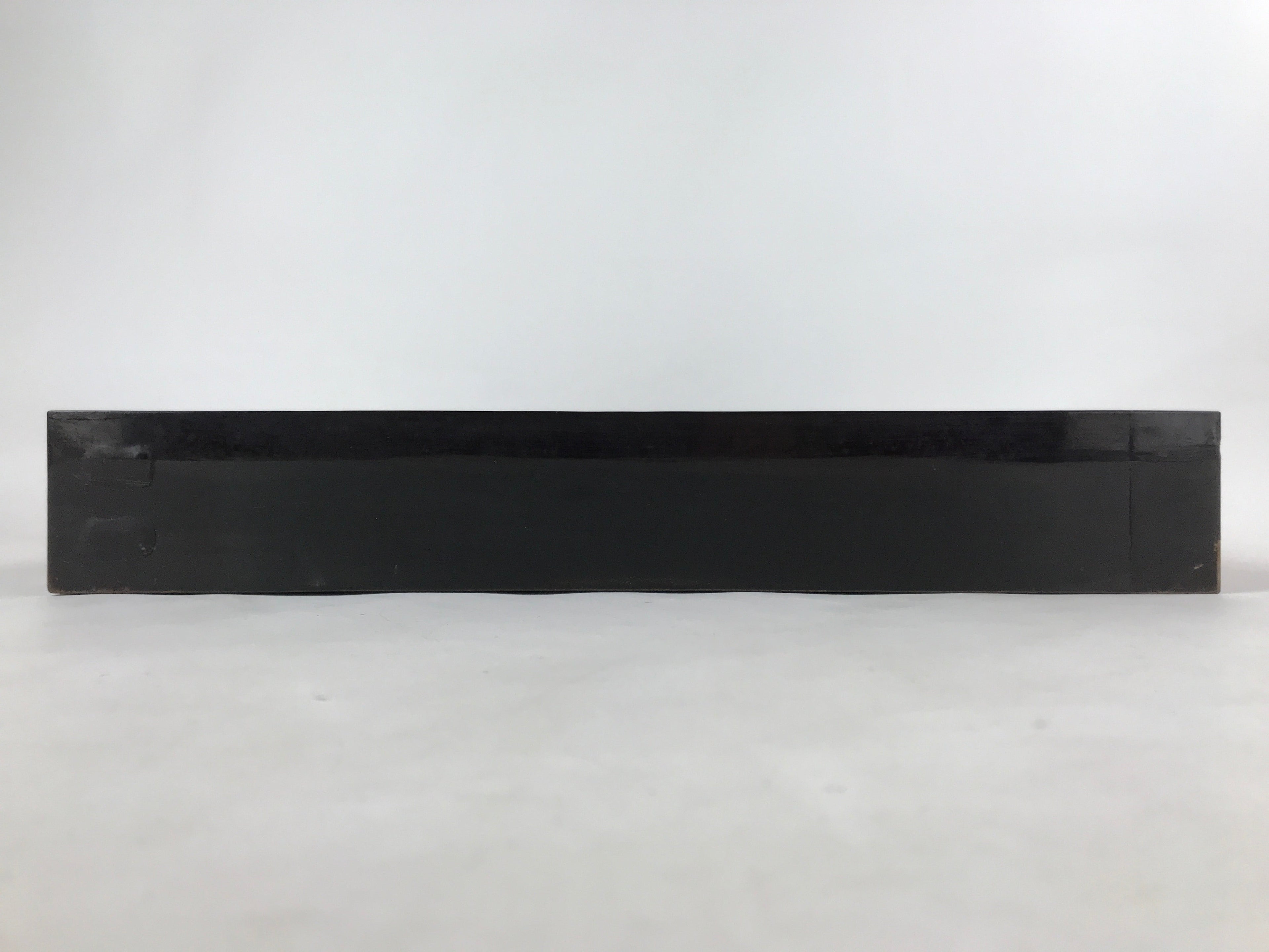 Japanese Lacquered Wooden Tea Ceremony Ro Hearth Frame Robuchi Vtg Black L115