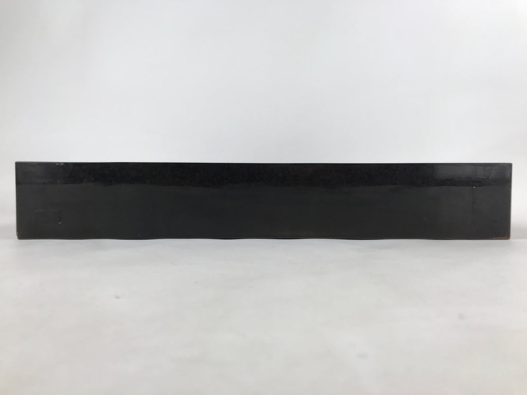 Japanese Lacquered Wooden Tea Ceremony Ro Hearth Frame Robuchi Vtg Black L115