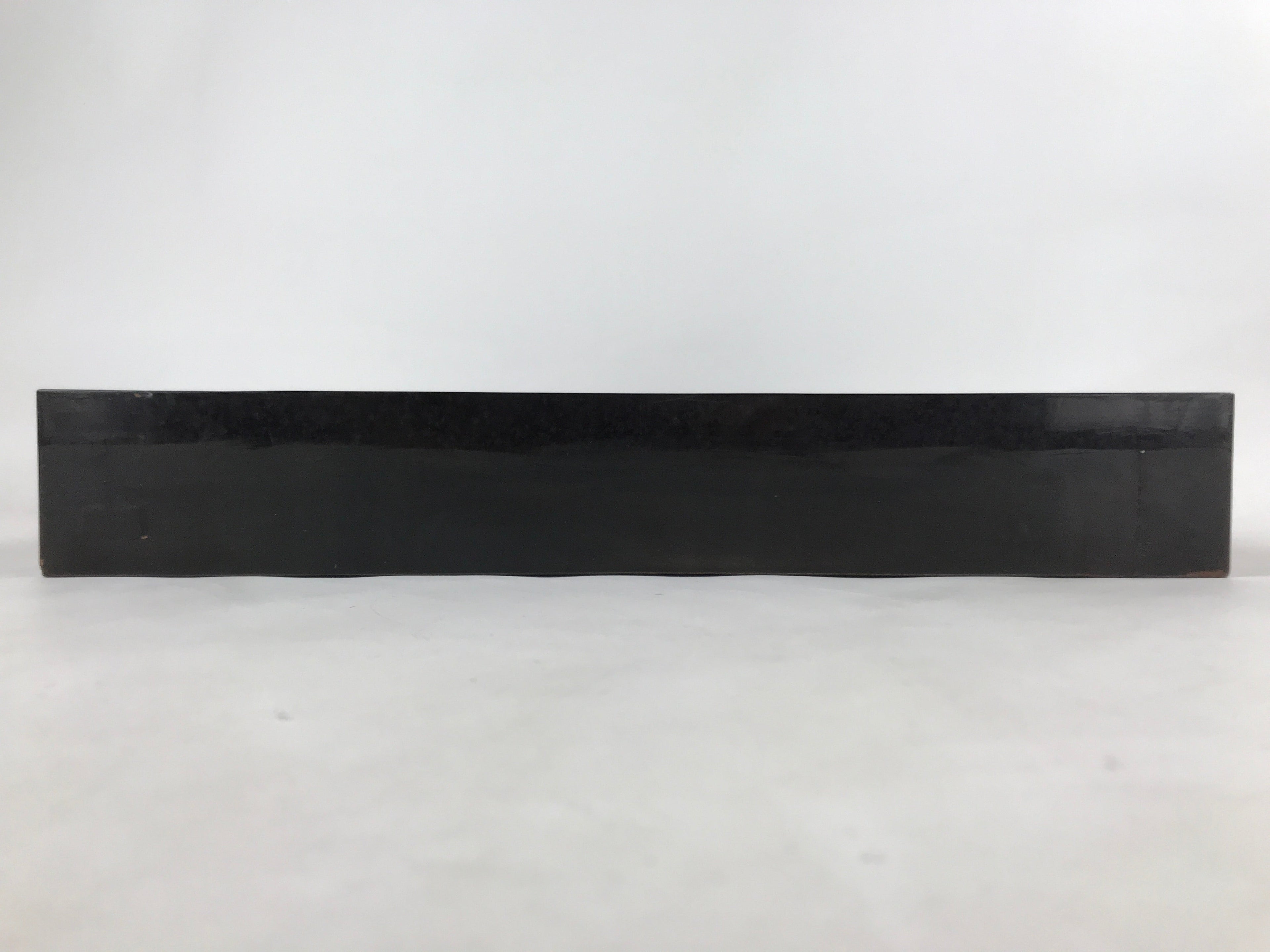 Japanese Lacquered Wooden Tea Ceremony Ro Hearth Frame Robuchi Vtg Black L115