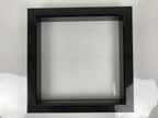 Japanese Lacquered Wooden Tea Ceremony Ro Hearth Frame Robuchi Vtg Black L592