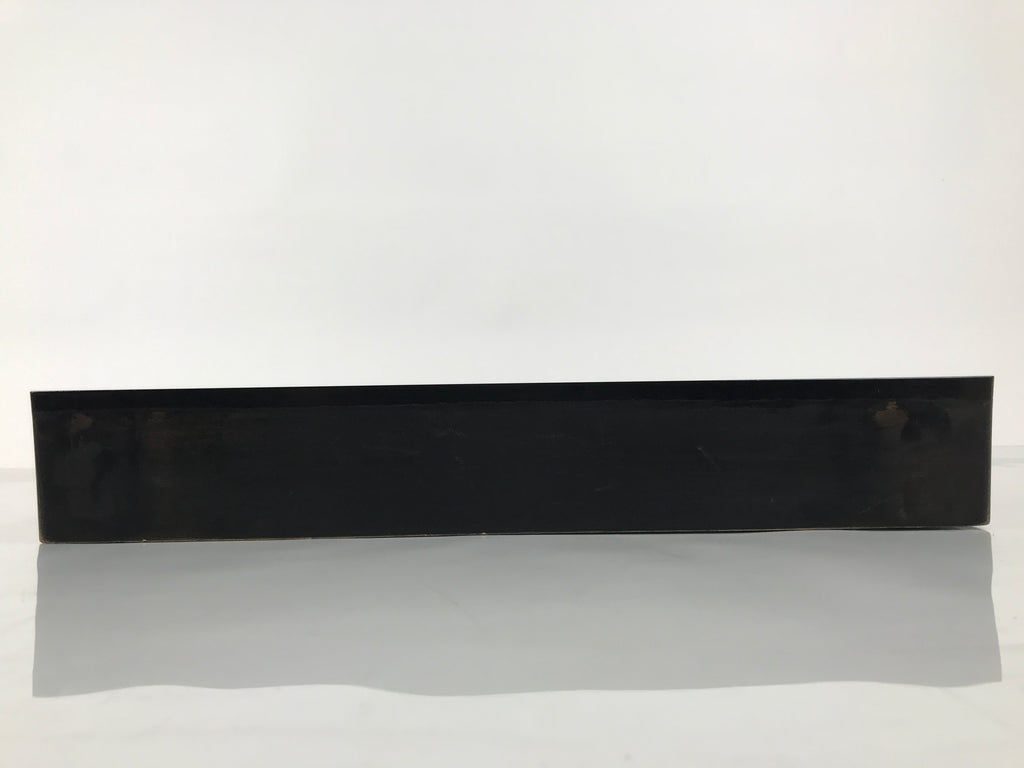Japanese Lacquered Wooden Tea Ceremony Ro Hearth Frame Robuchi Vtg Black L592