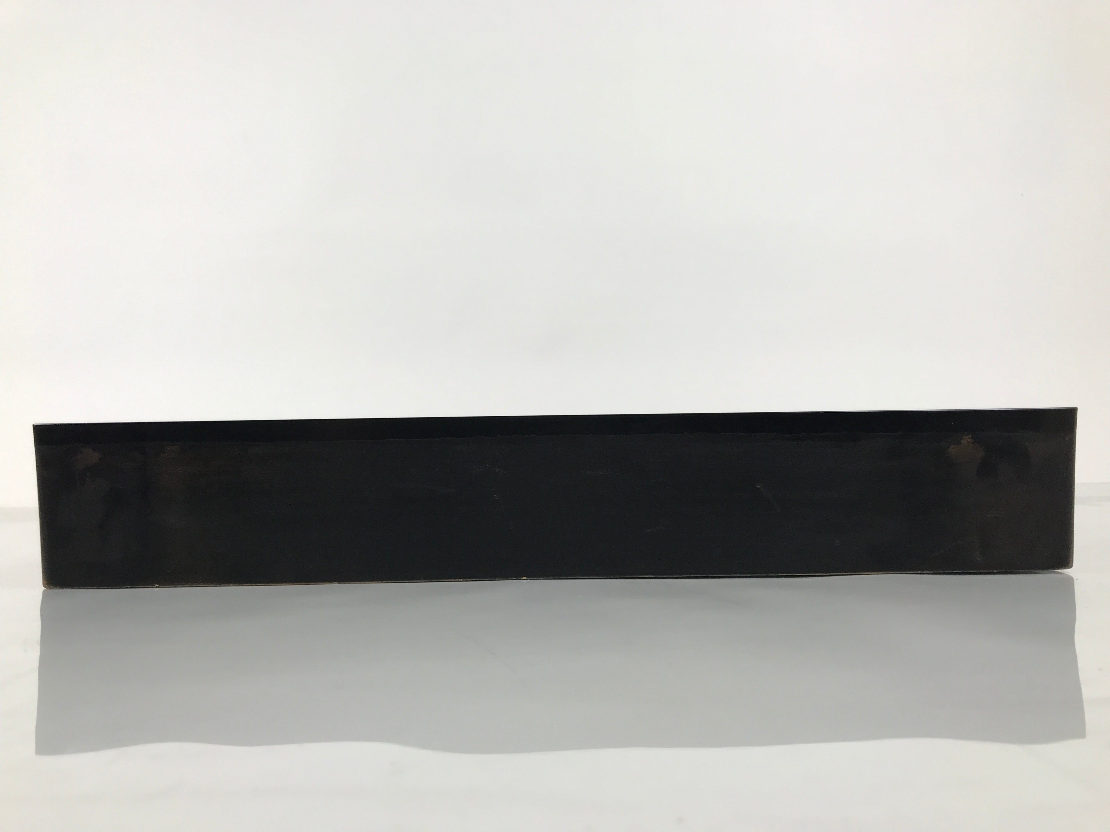 Japanese Lacquered Wooden Tea Ceremony Ro Hearth Frame Robuchi Vtg Black L592