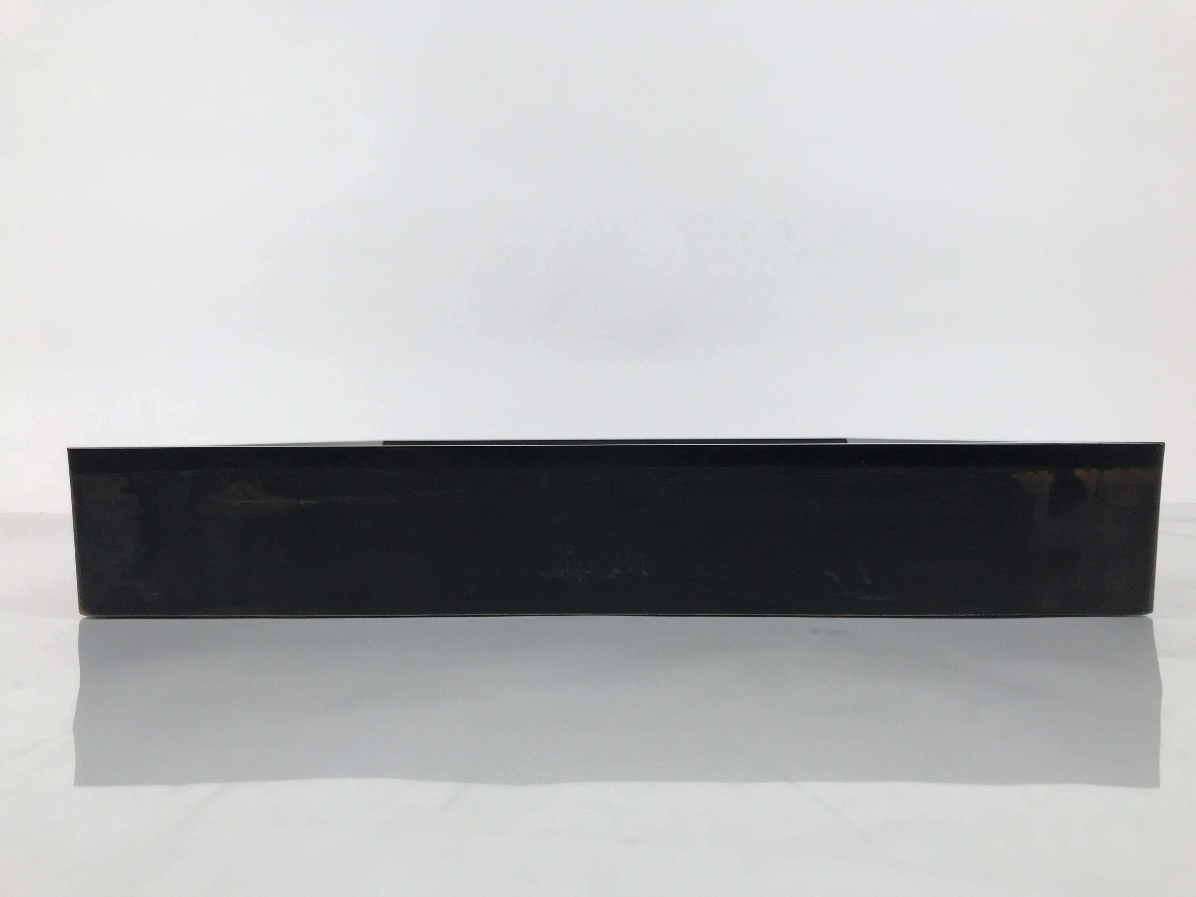 Japanese Lacquered Wooden Tea Ceremony Ro Hearth Frame Robuchi Vtg Black L592