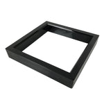 Japanese Lacquered Wooden Tea Ceremony Ro Hearth Frame Robuchi Vtg Black L592