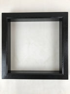 Japanese Lacquered Wooden Tea Ceremony Ro Hearth Frame Robuchi Vtg Black LWB83