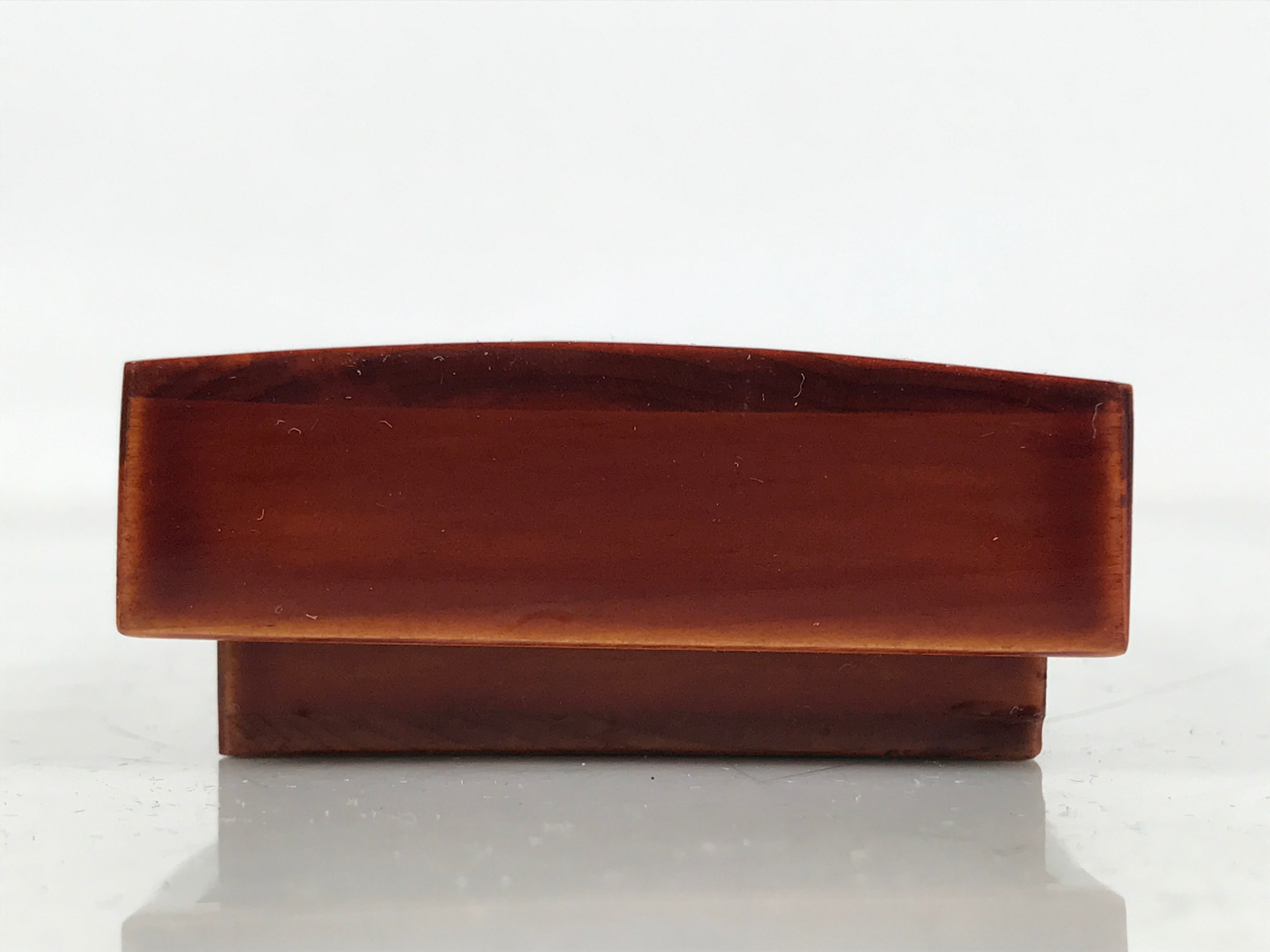 Japanese Lacquered Wooden Toothpick Case Box Yojiire Shunkei Nuri Kashikiri L528