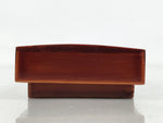 Japanese Lacquered Wooden Toothpick Case Box Yojiire Shunkei Nuri Kashikiri L528