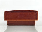 Japanese Lacquered Wooden Toothpick Case Box Yojiire Shunkei Nuri Kashikiri L528