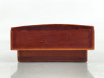 Japanese Lacquered Wooden Toothpick Case Box Yojiire Shunkei Nuri Kashikiri L528
