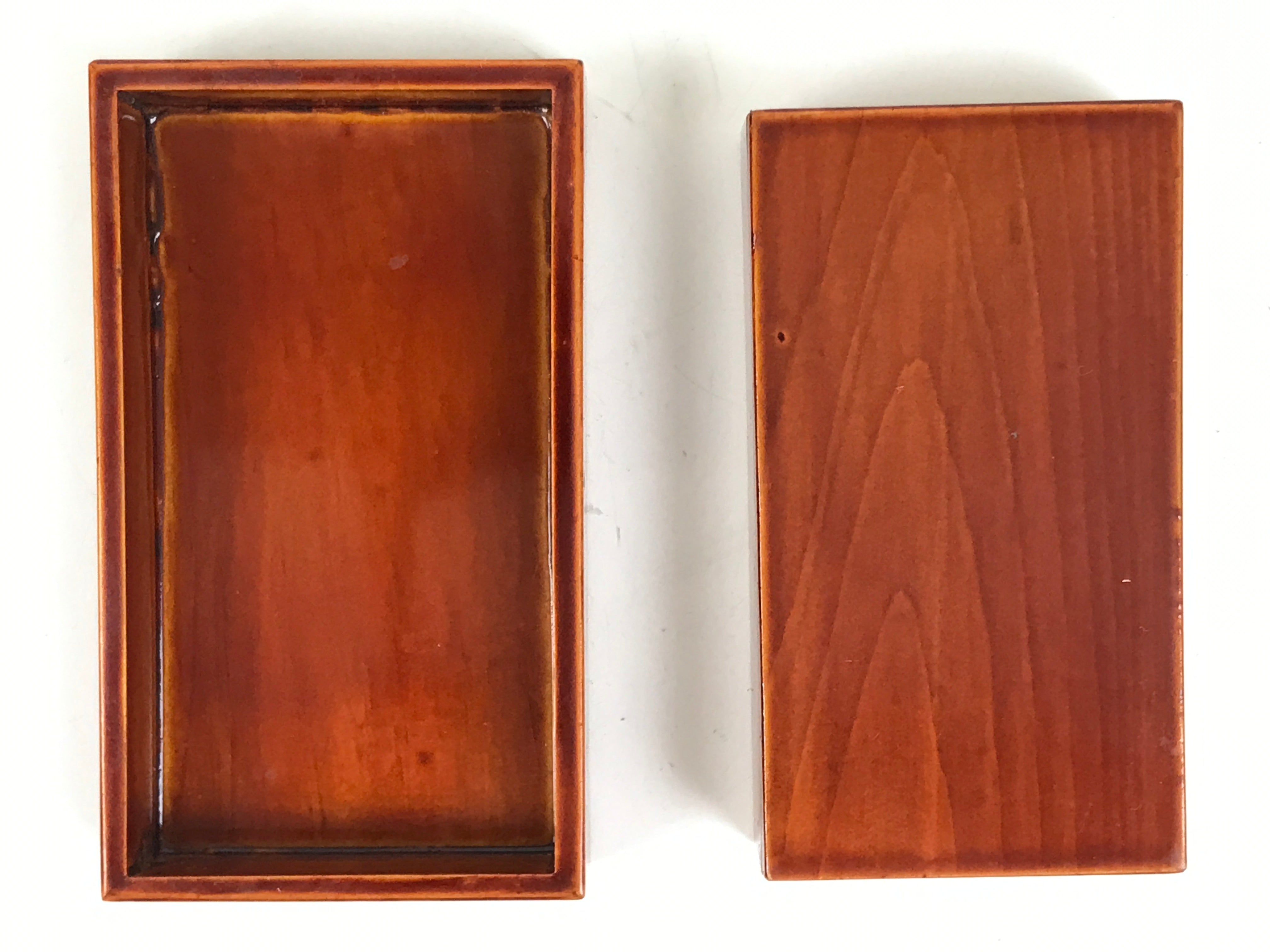 Japanese Lacquered Wooden Toothpick Case Box Yojiire Shunkei Nuri Kashikiri L528