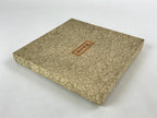 Japanese Lacquered Wooden Tray Vtg Brown Shunkei-Nuri Obon Hida Takayama LWB74