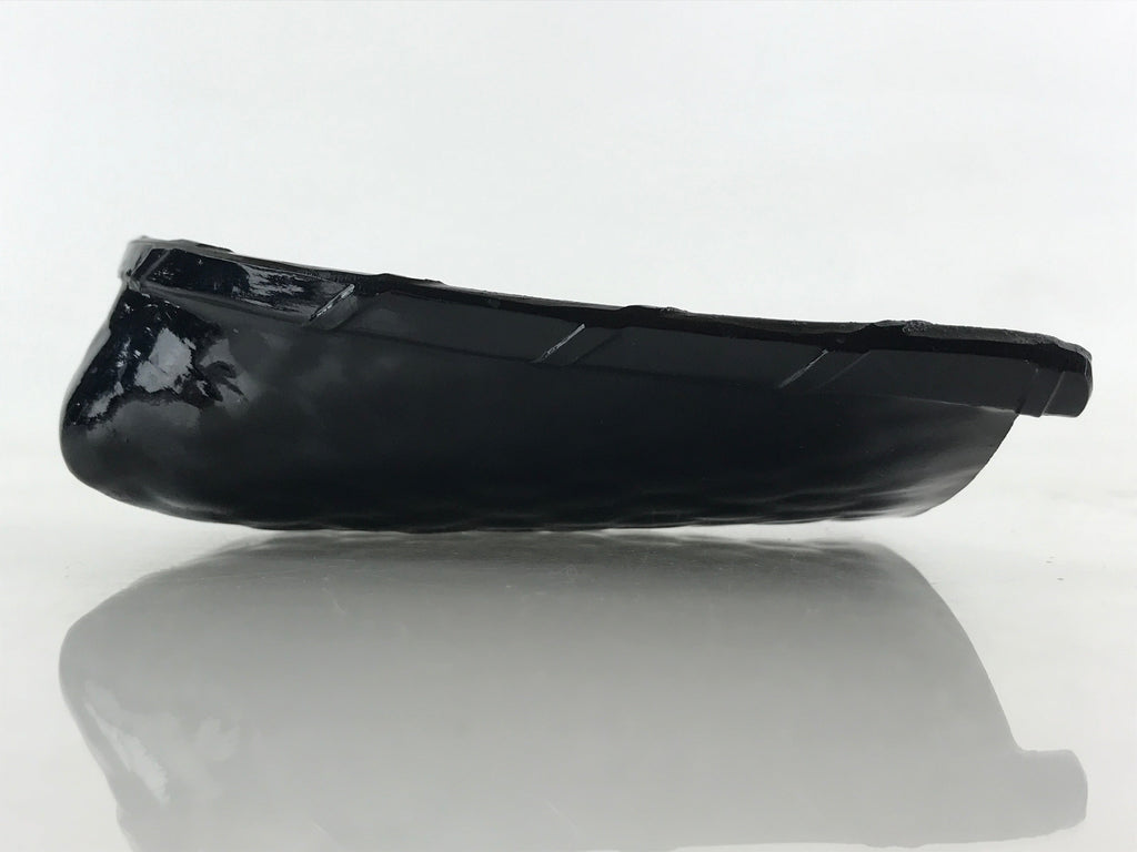 Japanese Lacquerware Bamboo Kaashiki Sencha Tea Ceremony Dustpan Red Black UR918