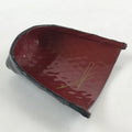 Japanese Lacquerware Bamboo Kaashiki Sencha Tea Ceremony Dustpan Red Black UR918