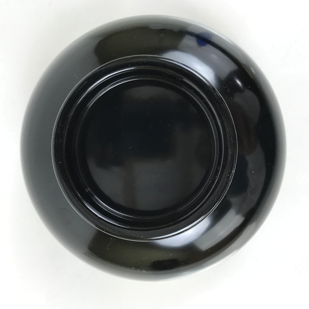 Japanese Lacquerware Bowl Vtg Aizu-Nuri Urushi Makie Red Black Owan Soup LB123