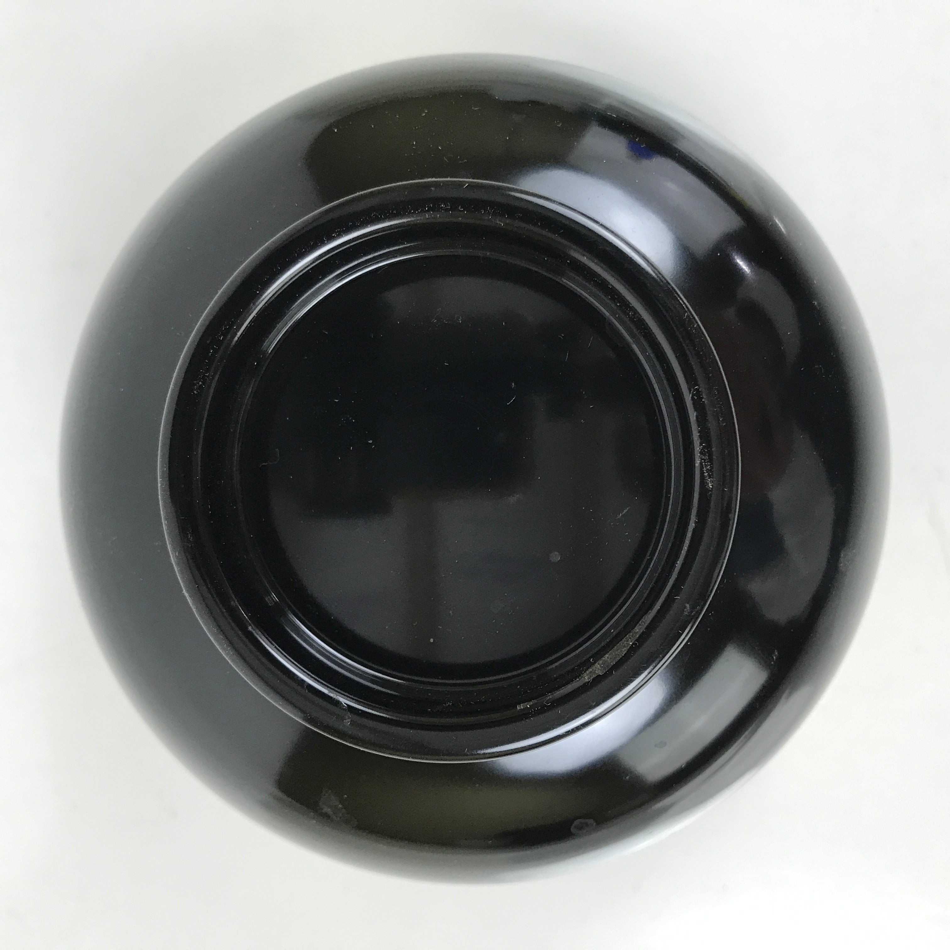 Japanese Lacquerware Bowl Vtg Aizu-Nuri Urushi Makie Red Black Owan Soup LB125