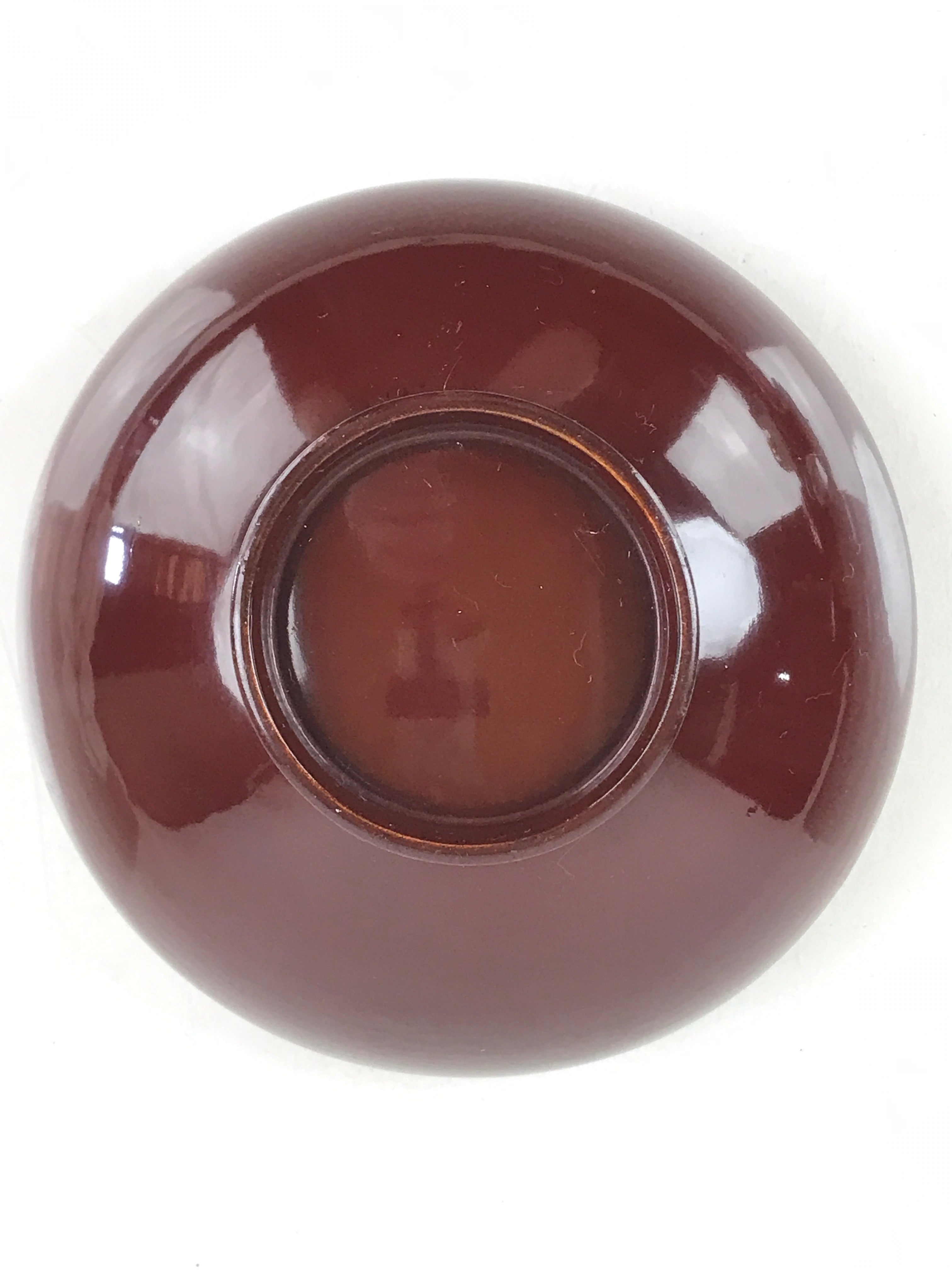 Japanese Lacquerware Lidded Bowl Vtg Nimonowan Makie Hyotan Gourd Red LB72