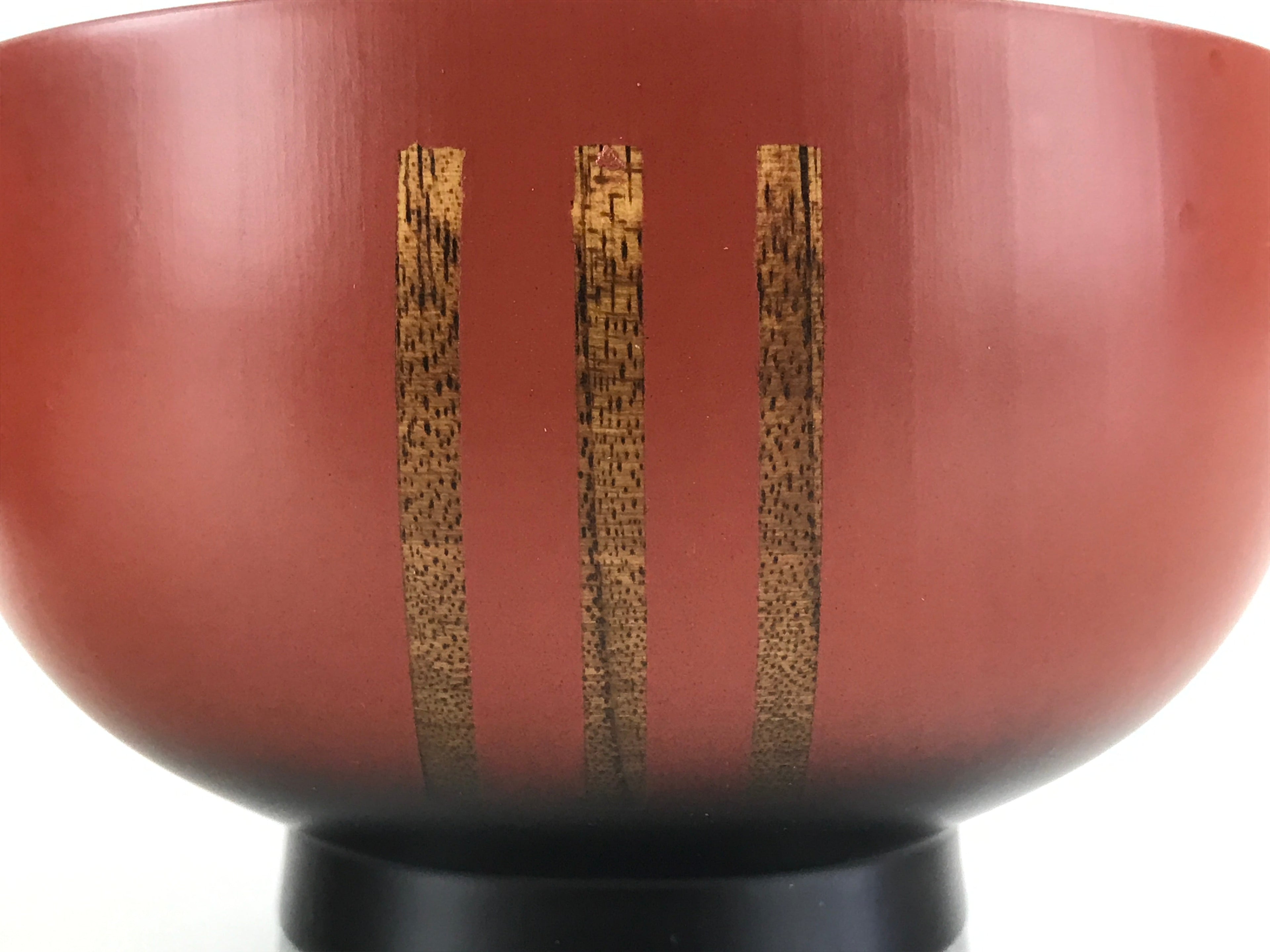 Japanese Lacquerware Pairs Of Bowls And Chopsticks Vtg Hashi Owan Black Brown UR