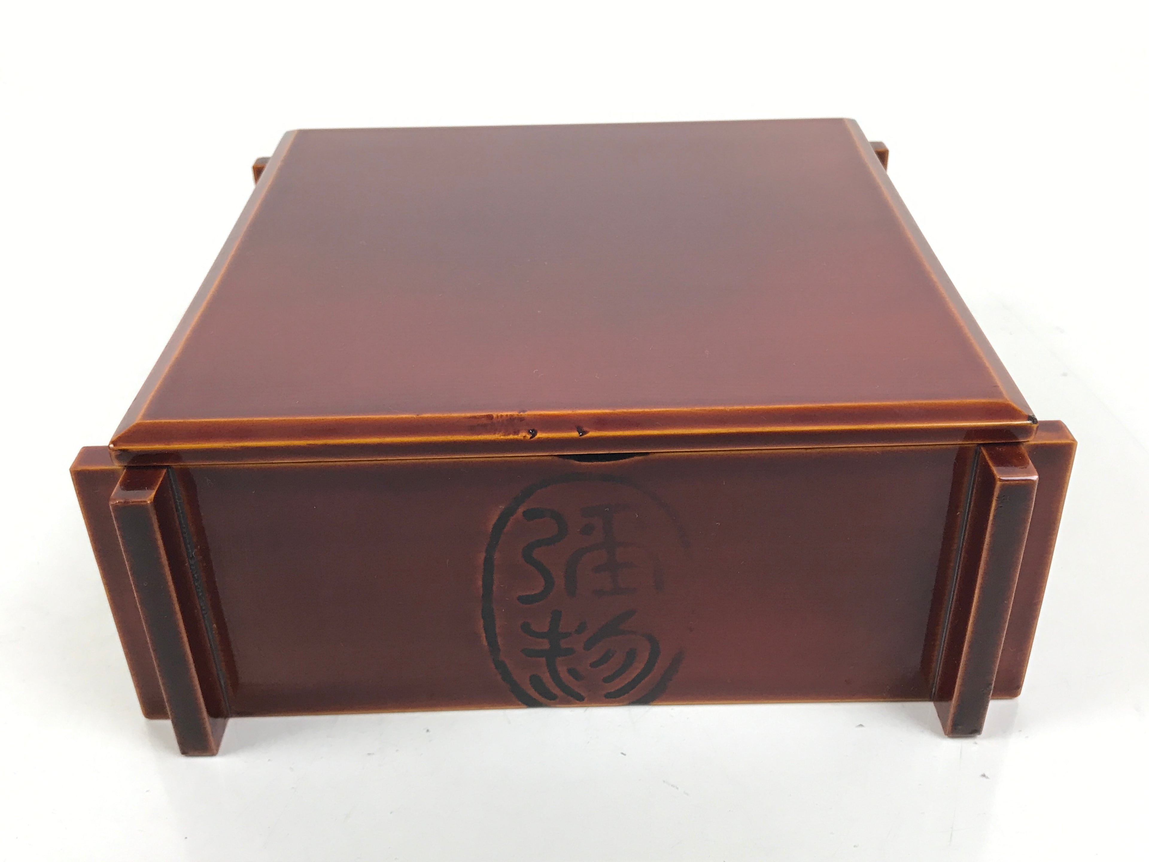Japanese Lacquerware Shunkei-Nuri Bento Box Kashiki Kashiwan Tea Ceremony L433