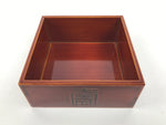 Japanese Lacquerware Shunkei-Nuri Bento Box Kashiki Kashiwan Tea Ceremony L450