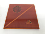 Japanese Lacquerware Shunkei-Nuri Bento Box Kashiki Kashiwan Tea Ceremony L450