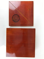 Japanese Lacquerware Shunkei-Nuri Bento Box Kashiki Kashiwan Tea Ceremony L555