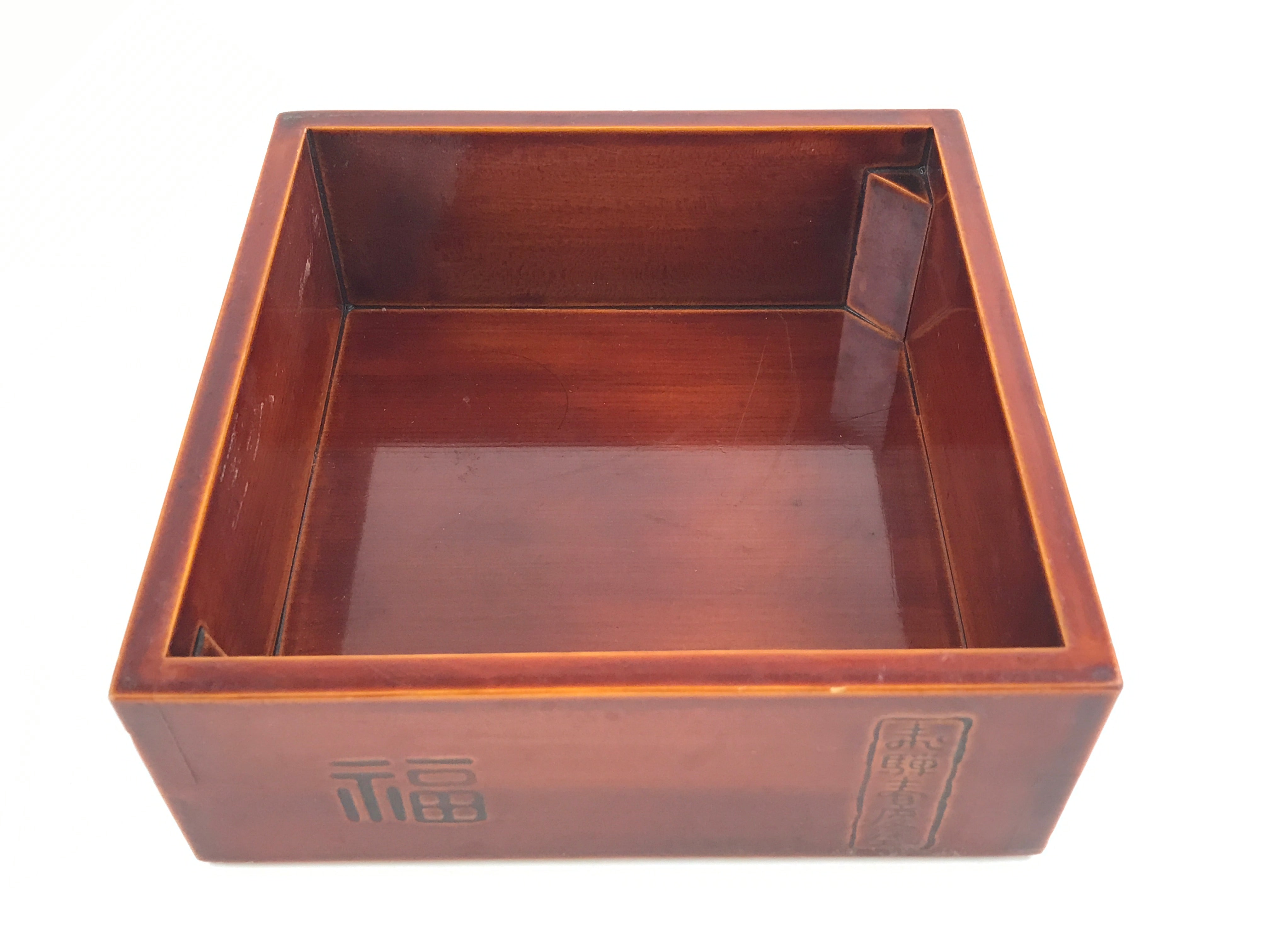 Japanese Lacquerware Shunkei-Nuri Bento Box Kashiki Kashiwan Tea Ceremony UR976