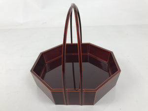 Japanese Lacquerware Shunkei-Nuri Snack Bowl Plate Kashiki Tea