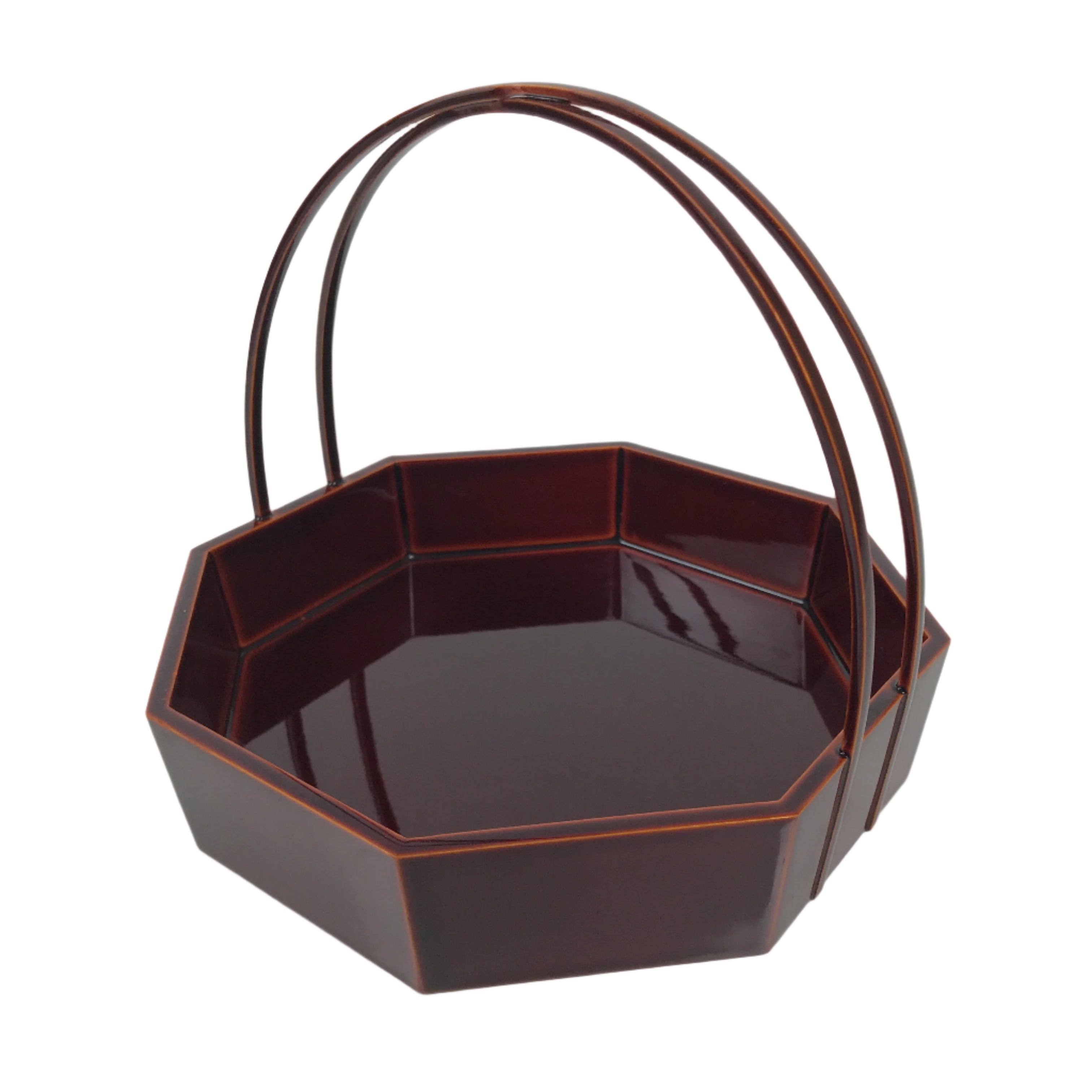Japanese Lacquerware Shunkei-Nuri Snack Bowl Plate Kashiki Tea