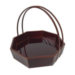 Japanese Lacquerware Shunkei-Nuri Snack Bowl Plate Kashiki Tea Ceremony LWB164