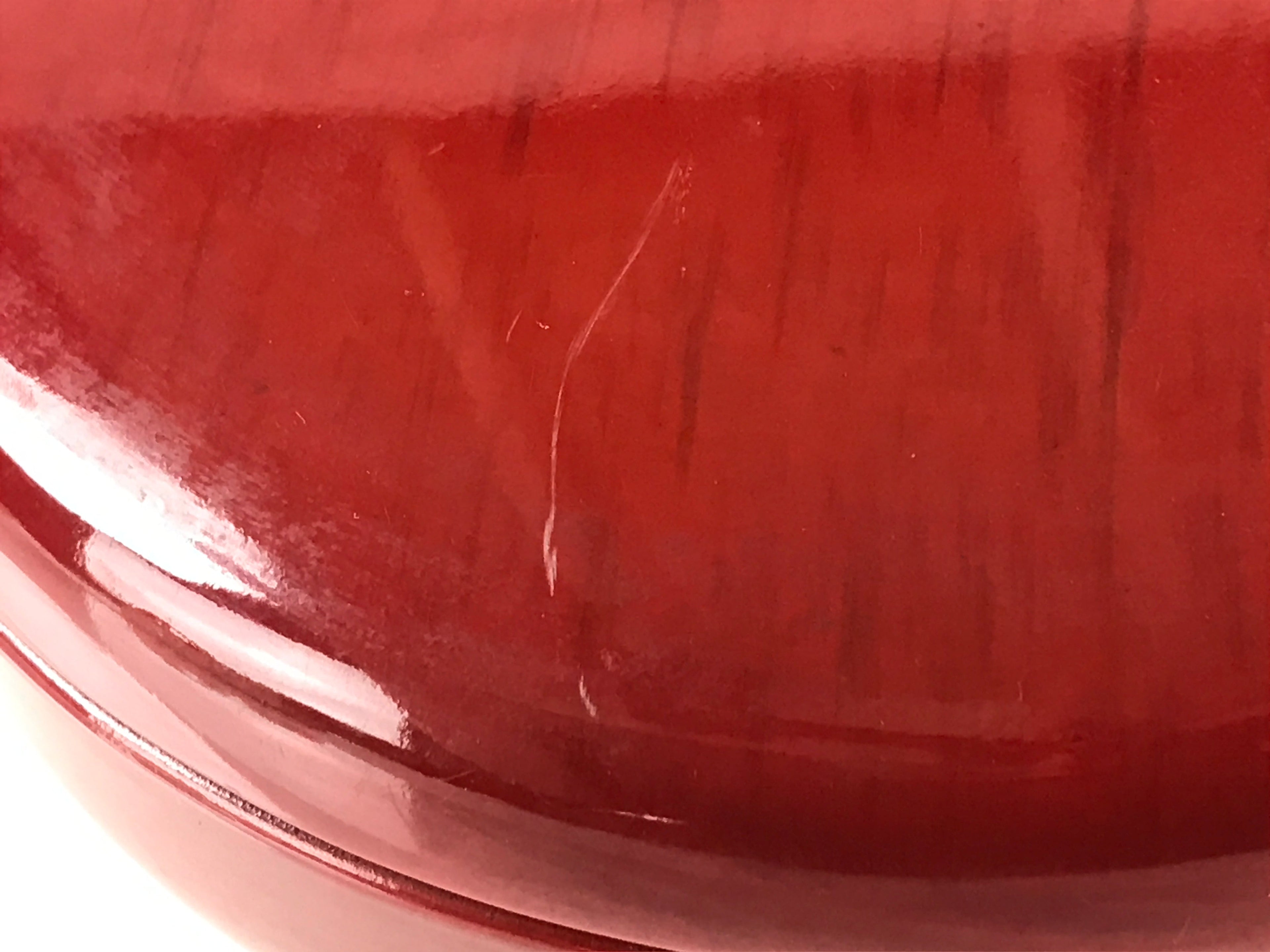 Japanese Lacquerware Wood Bowl Kashiki Kashiwan Vtg Tea Ceremony Red UR962