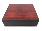 Japanese Lacquerware Wood Lidded Bento Box Vtg Kashiki Kashiwan Tea Ceremony L29