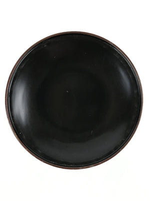 Japanese Lacquerware Wood Lidded Bowl Kashiki Kashiwan Tea Ceremony UR974