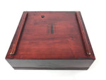 Japanese Lacquerware Wooden Bento Box Vtg Lid Kashiki Kashiwan Tea Ceremony L28