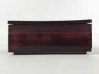 Japanese Lacquerware Wooden Bento Box Vtg Lid Kashiki Kashiwan Tea Ceremony L28