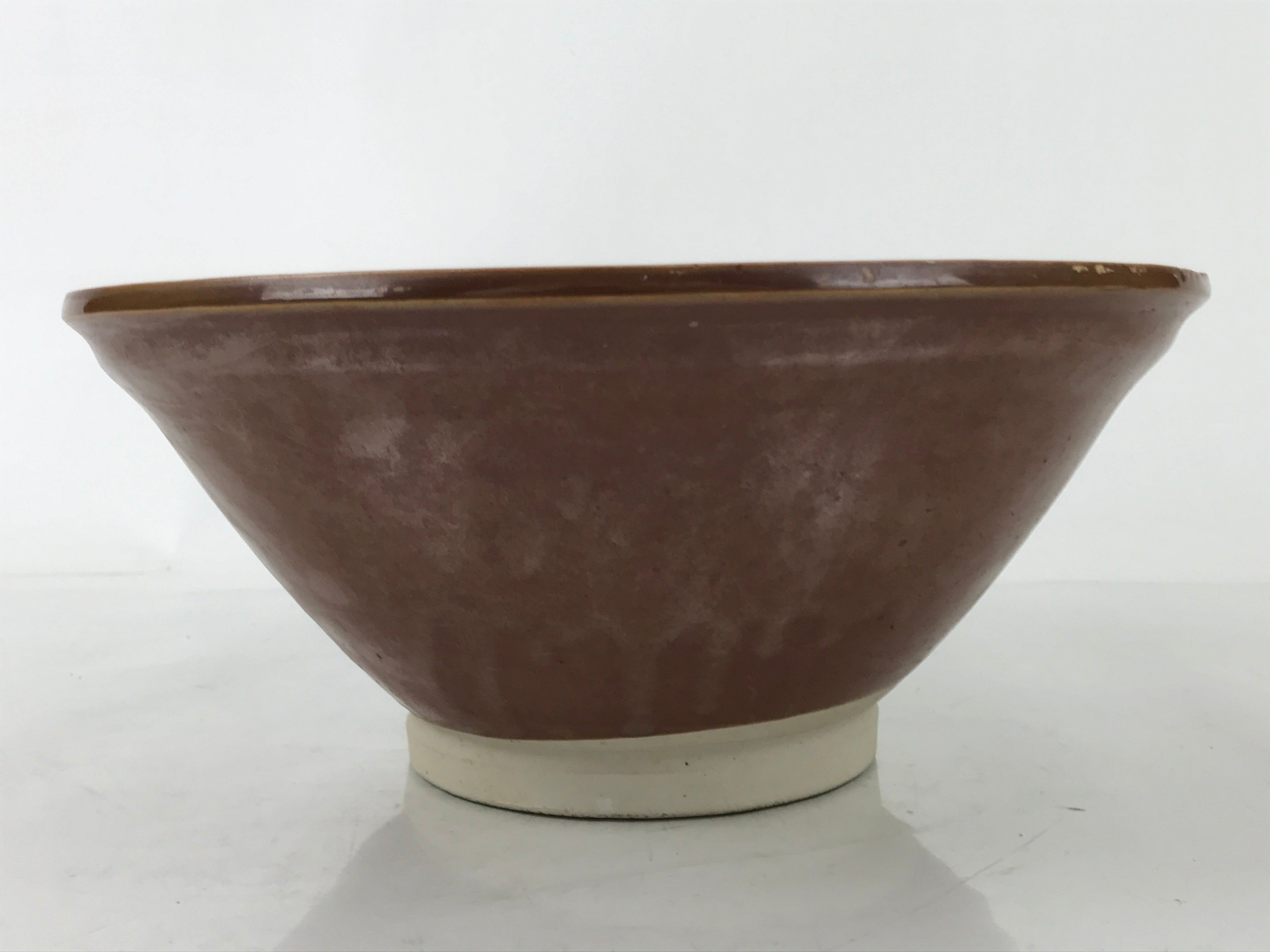 Japanese Large Ceramic Suribachi Mortar Bowl Pottery Yakimono Sesame Spices Y230