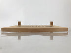 Japanese Large Wooden Shinto Ema Plaque Vtg Decoration Temple Gate Tiger ST50